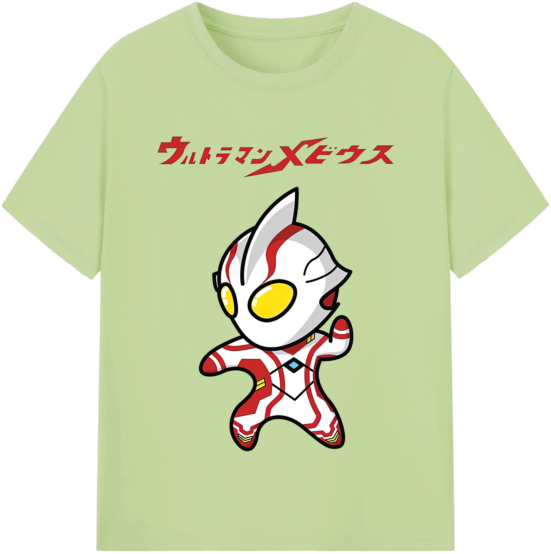 （画像用） ウルトラマン Ultraman 綿100％半袖Tシャツ（フロントプリント）
